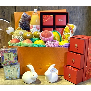 M85    Mid Autumn Festival Fruit Basket - Fruit Hamper Box M85    Mid Autumn Festival Fruit Basket - Fruit Hamper Box